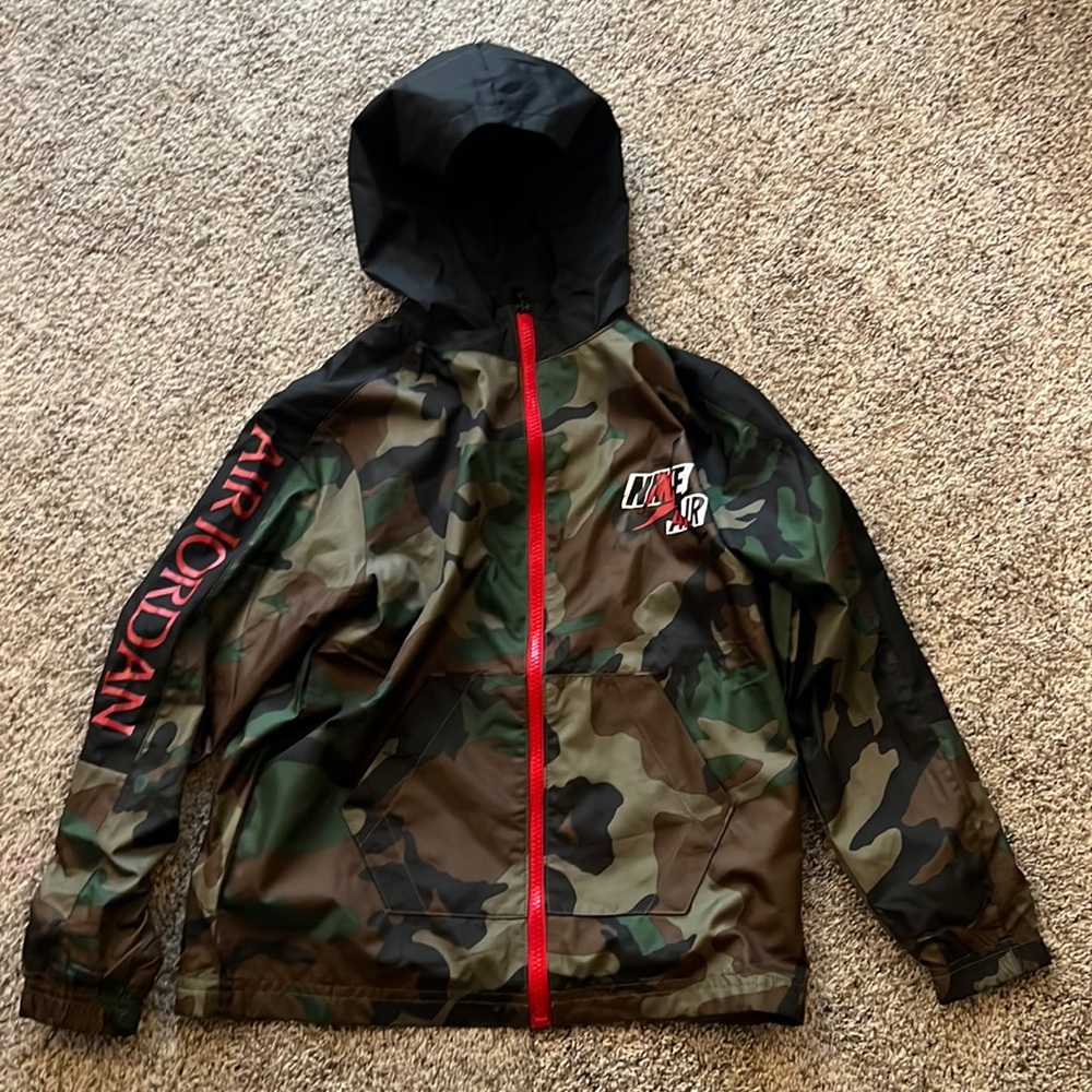 Nike Air Jordan camo windbreaker
